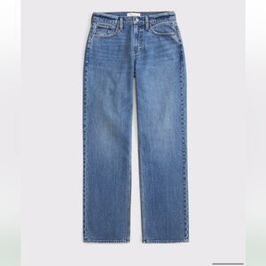 Abercrombie Curve Love Low Rise Baggy Jean